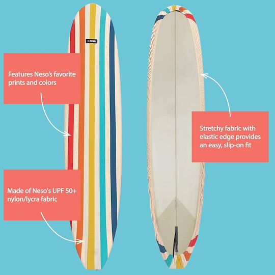 Surfboard Cover Neso Short Navy