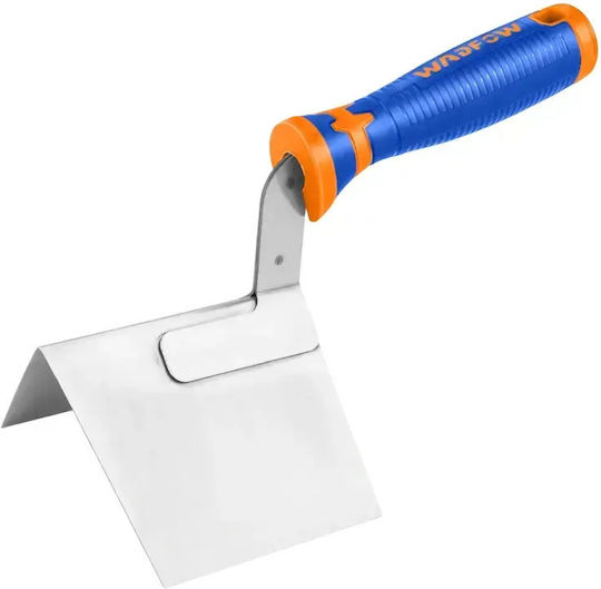Wadfow Corner Spatula Inox 127x101.6mm with Plastic Handle WPE6301