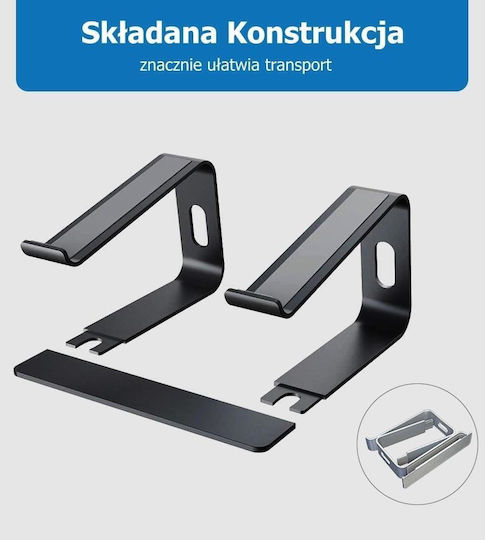 Sound Station Quality (SSQ) SSQ LS1 DJ стойка за лаптоп за Лаптоп Черен