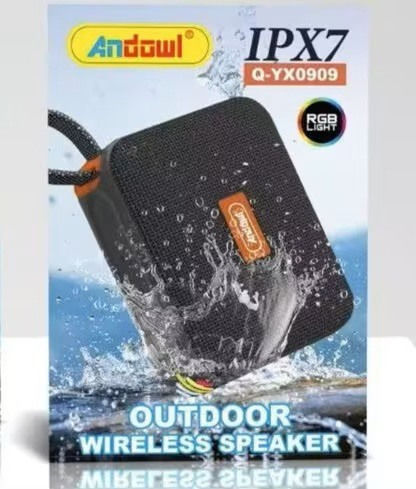 Andowl Αδιάβροχο Ηχείο Bluetooth 5W Μαύρο Q-YX0909
