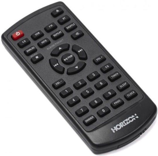 Horizon-Europe Ηχοσύστημα 2.0 HAV-M7700 50W με CD / Digital Media Player, WiFi και Bluetooth Μαύρο