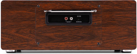 Audizio Ηχοσύστημα 2.0 Avola 60W με CD Player, WiFi και Bluetooth Ασημί