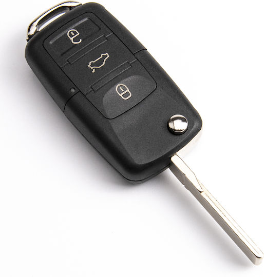Телеремонт Ключ За Кола Електронен Vw Seat Skoda Id48 Hu66 1k0959753