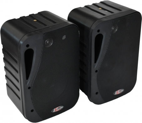 AXD Sound TE5600-BT Αυτοενισχυόμενα Ηχεία με Bluetooth 30W (Ζεύγος) Μαύρα