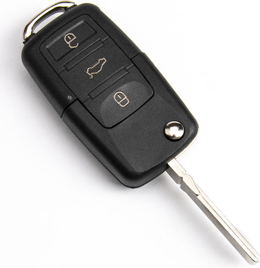 Car Key Remote Vw Bora Golf Touran Passat Eos 3 Buttons Hu66