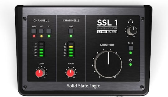 SSL SSL 1 729708X1 External Professional Sound Card with USB Connection