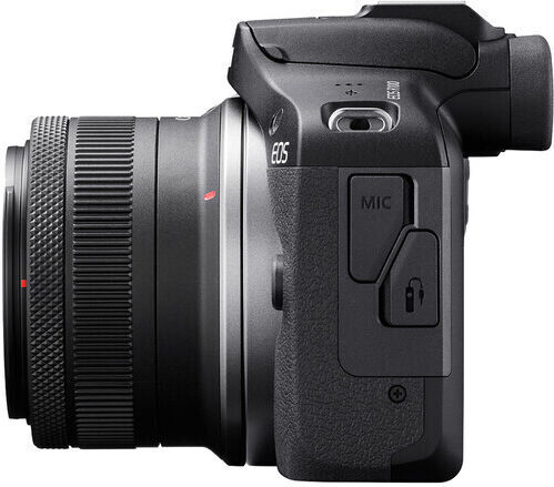 Canon EOS R100 Mirrorless Φωτογραφική Μηχανή Kit (RF-S 18-45mm f/4.5-6.3 IS STM) Μαύρη
