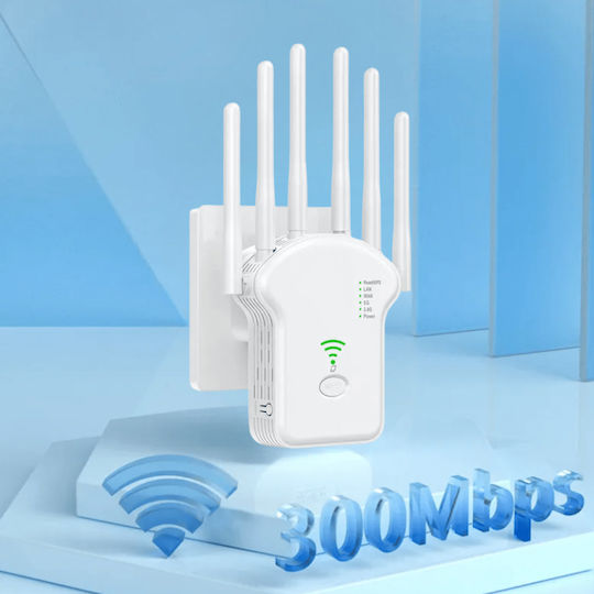 WiFi Extender Single Band (2.4GHz) 300Mbps