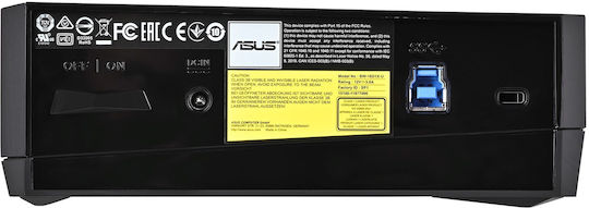 Asus TurboDrive BW-16D1X-U External Blu-Ray/DVD/CD Recorder for Desktop / Laptop Black