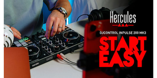 Hercules DJ Control AIR+ Usb DJ Controller DJ Control AIR+