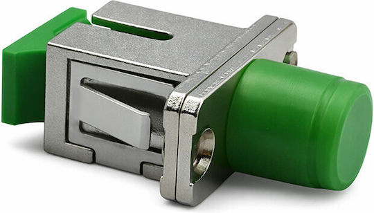 Qoltec Hybrid Fiber Optic Adapter Fc Apc-sc Apc Simplex Singlemode 54158
