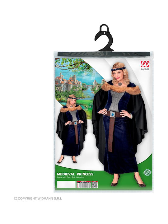 Adult Carnival Costume Medieval Princess