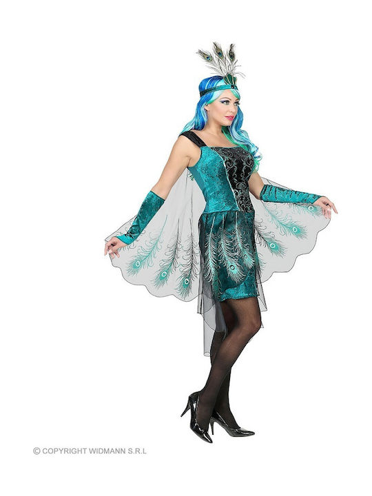 Αποκριάτικη Στολή Ενηλίκων Παγώνι Peacock