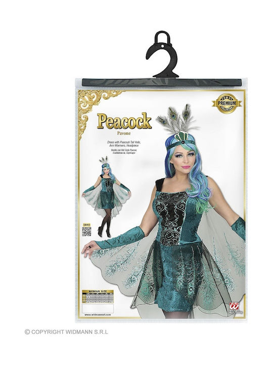 Αποκριάτικη Στολή Ενηλίκων Παγώνι Peacock