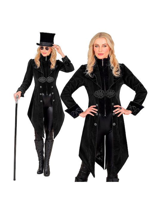 Adult Carnival Tailcoat Gothic Black
