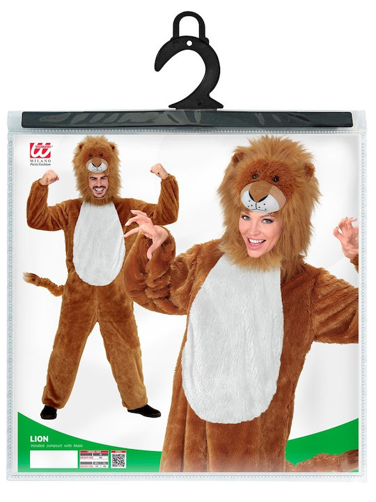 Costum de Carnaval pentru Adulți Lion Soft Plush