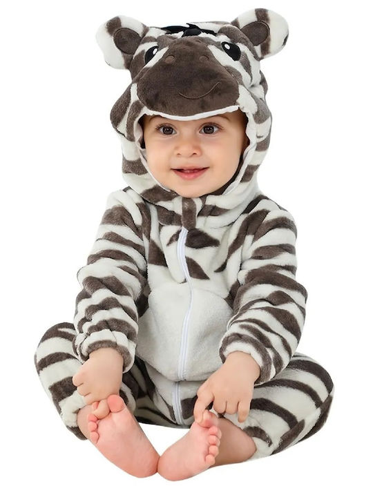 Costum de Carnaval Zebră Bebe