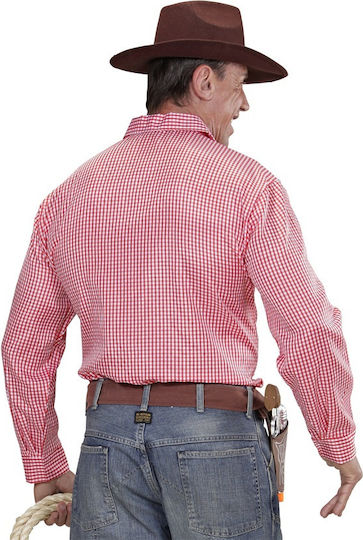 Αποκριάτικο Πουκάμισο Ενηλίκων Rodeo Cow Boy
