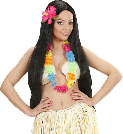 Karnevalsaccessoires Hawai Mehrfarbige Halskette