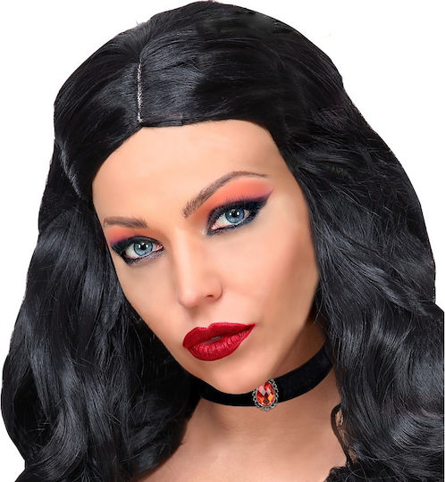 Choker De Carnaval Negru Cu Piatră