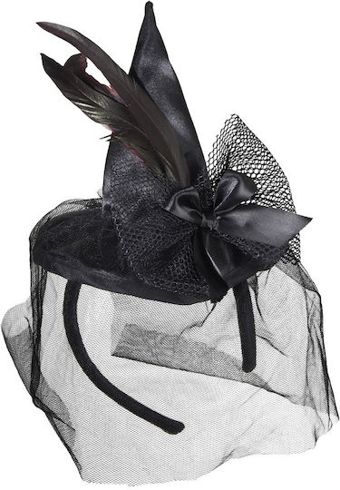 Carnival Headband Witch Hat Veil