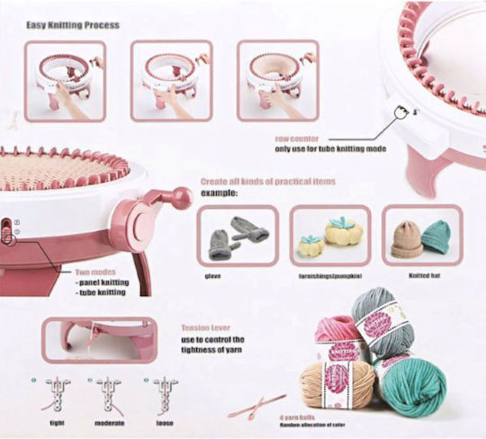 Mașină De Tricotat Knitting Machine Cu 48 Ace