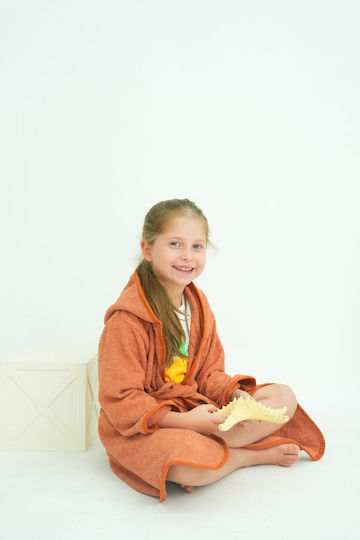 SteweHome Kids Bathrobe Red Hooded