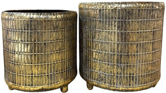 Zen Collection Plant Pot Metal Multicolour Zen Collection Plant Pot Metal Multicolour