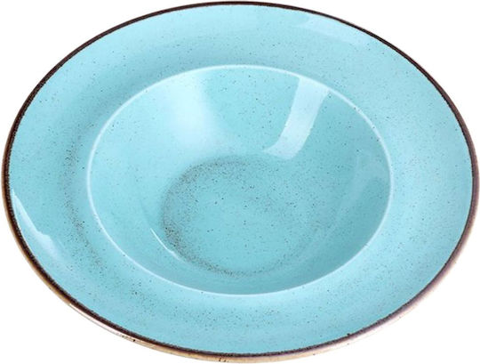 Porland Deep Serving Plate Made of Porcelain with Diameter 26cm