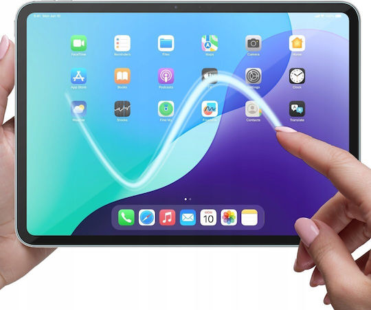 GrizzGlass Керамично Privacy Закалено Стъкло Lenovo Tab P12 Черно