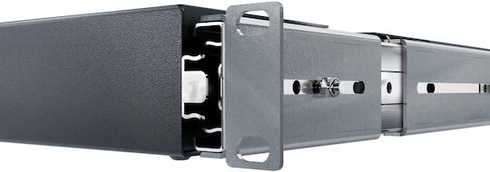 Verstellbarer Tastatur- und Mausständer Rsr-f2-19-1u-350b-km