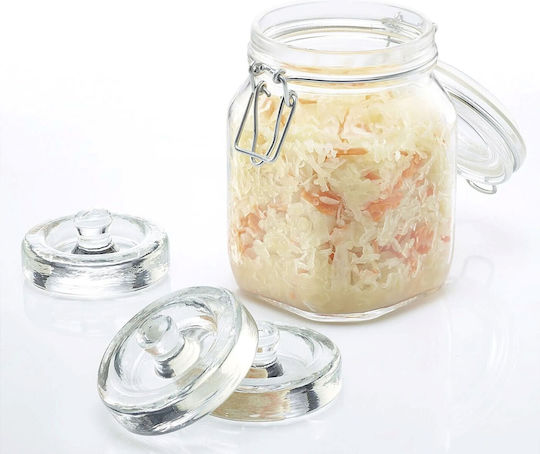 Fermentation Weights Set 4 Pieces Made of Glass 8 Cm Westmark