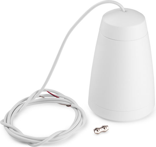 Power Dynamics Passive Hanging Pendant Speaker (Piece) White