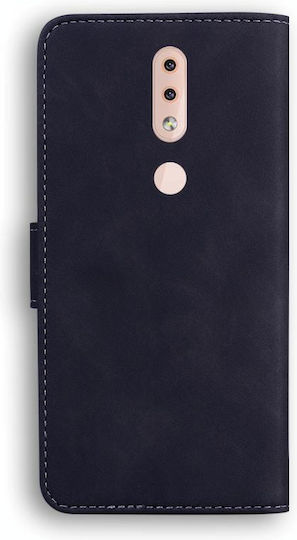 Olla Handytasche Leder / Synthetisches Leder / Silikon Schwarz (Nokia 4.2)