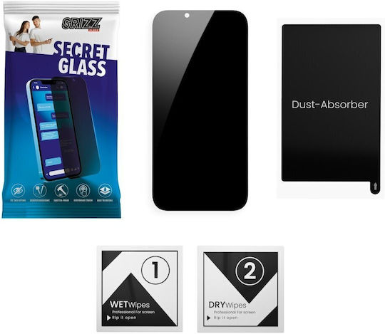 GrizzGlass Ceramic Privacy Ματ Tempered Glass (Xiaomi 17 Ultra)