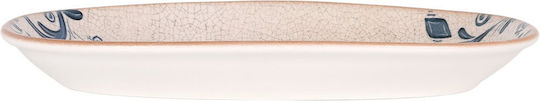 Bonna Oval Serving Platter Made of White Porcelain 29x17.6cm