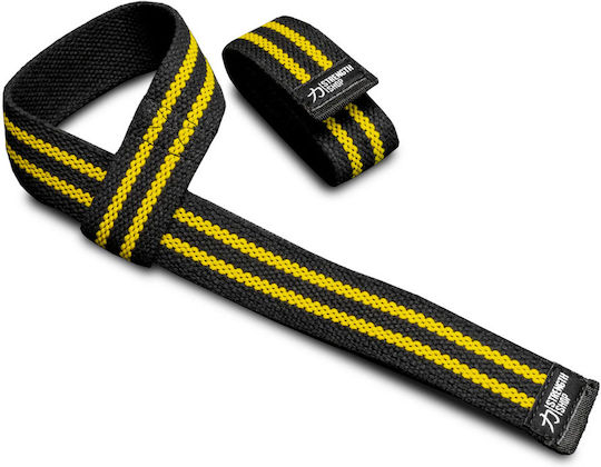 Power System Weightlifting Wrist Wraps 2pcs Black/Yellow