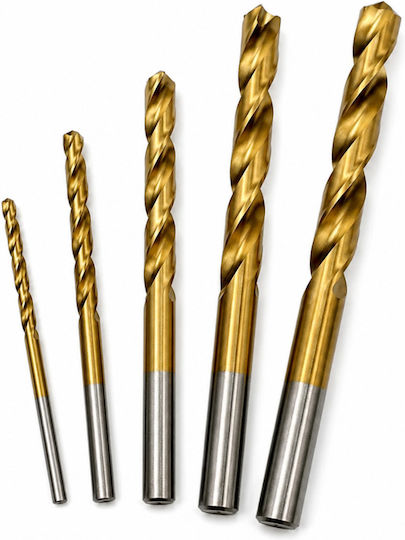Set 170 Burghie HSS De Titan Pentru Metal