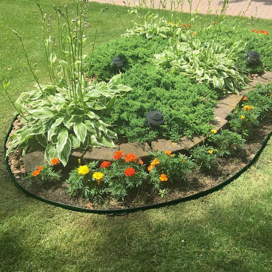 Gartenzaunbedarf Blumenbeet aus Kunststoff 10cm Grünes