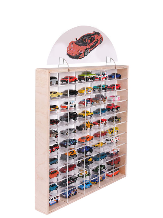 Kids Wall Mount Shelf Multicolour 51x6x6cm