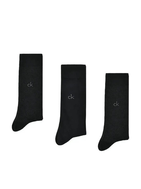 Calvin Klein Bărbați Șosete Black 3Pachet