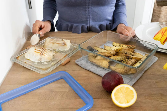Pyrex Δοχείο Φαγητού Γυάλινο 1.5lt