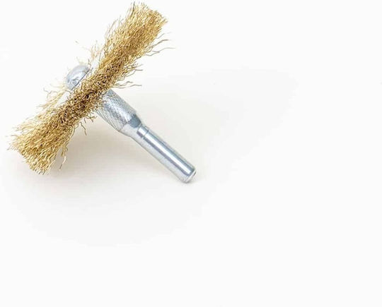 Set 5 Disc-shaped Wire Brushes Drill Various Diameters 4500 Rpm