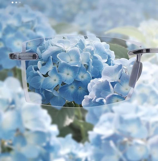 Reading Glasses Frameless Teraise Lightweight Unisex Blue Light Protection