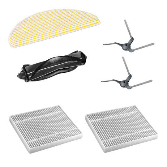 Комплект Резервни Части 6 Брой За Прахосмукачка Робот Karcher