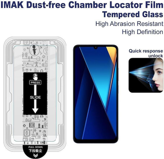 Imak Tempered Glass (Redmi 13C 4G / Poco C65 4G)