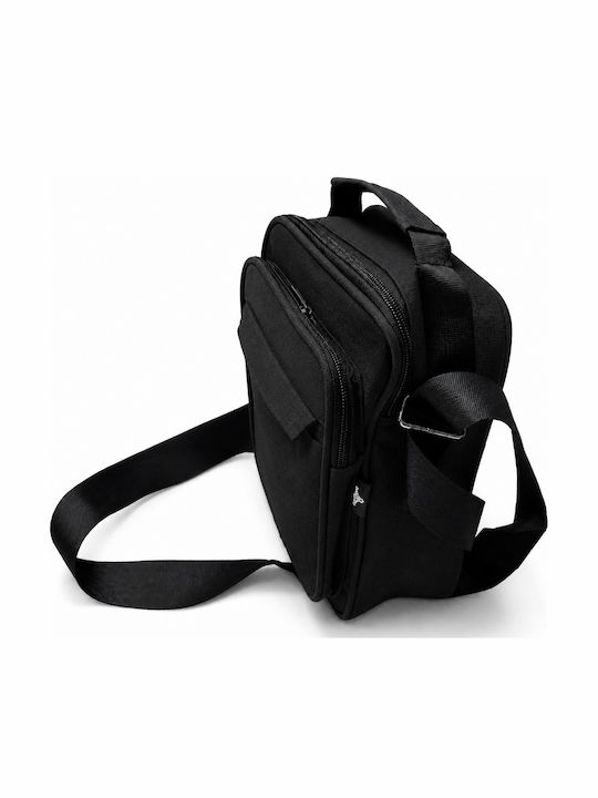 Geantă de Umăr / Tip Crossbody pentru Bărbați Neagră