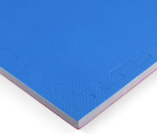 AMILA Double Sided EVA Gym Floor Puzzle Tatami Mat Multicolour 100x100x2cm