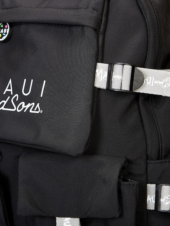 Maui & Sons Backpack 27lt Μαύρο