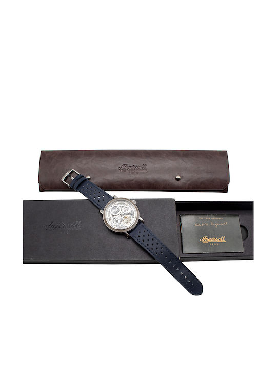 Ingersoll Men's Battery Watch with Blue Leather Strap